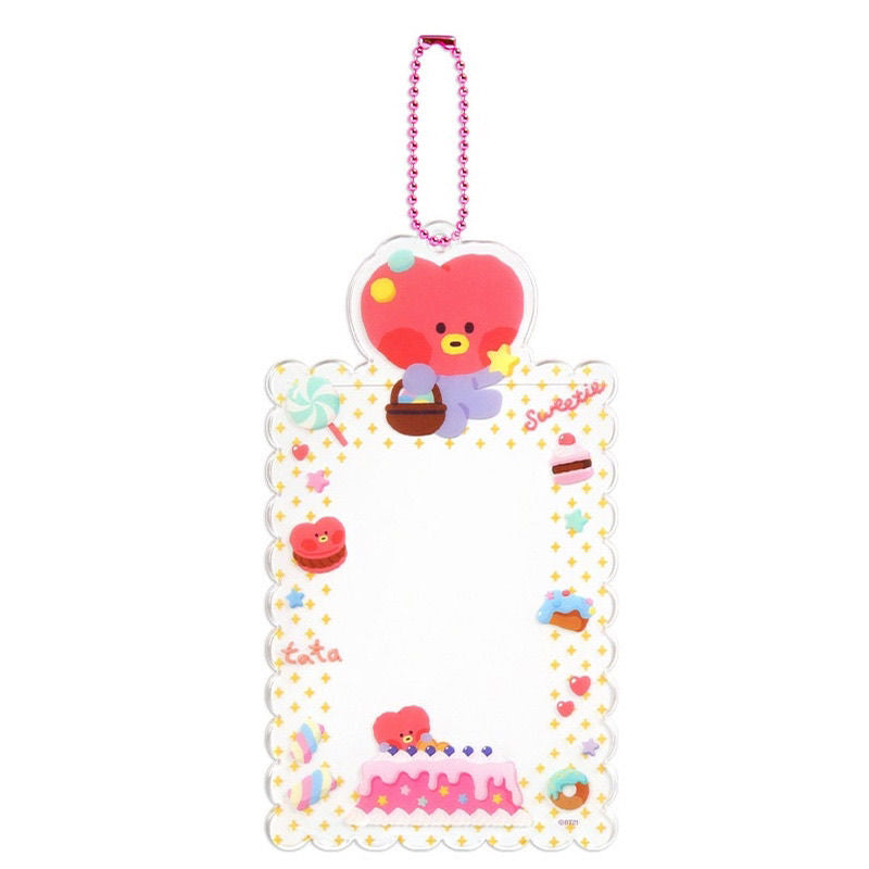 [PRE-ORDER] BTS BT21 Characters Acrylic PC Holder Keychain