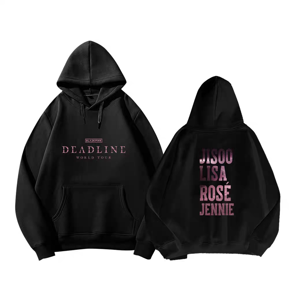 [PRE-ORDER] BLACKPINK 'Deadline' 2025 World Tour Hoodies