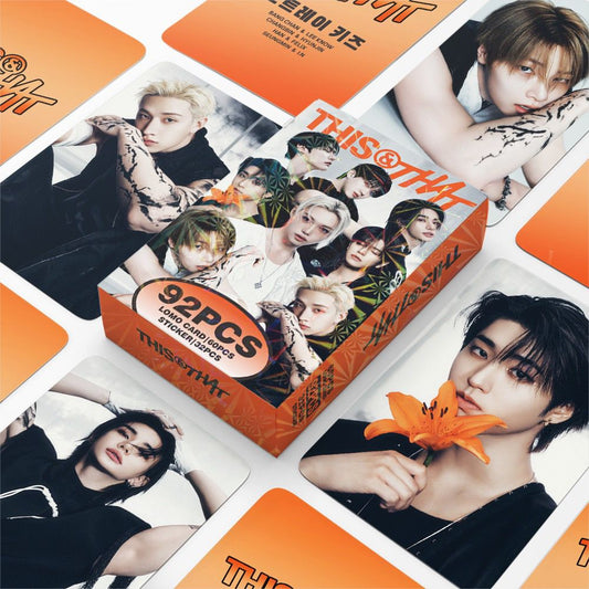 [Në Gjendje] Stray Kids BangChan 'THIS & THAT' lomocards (92pcs)