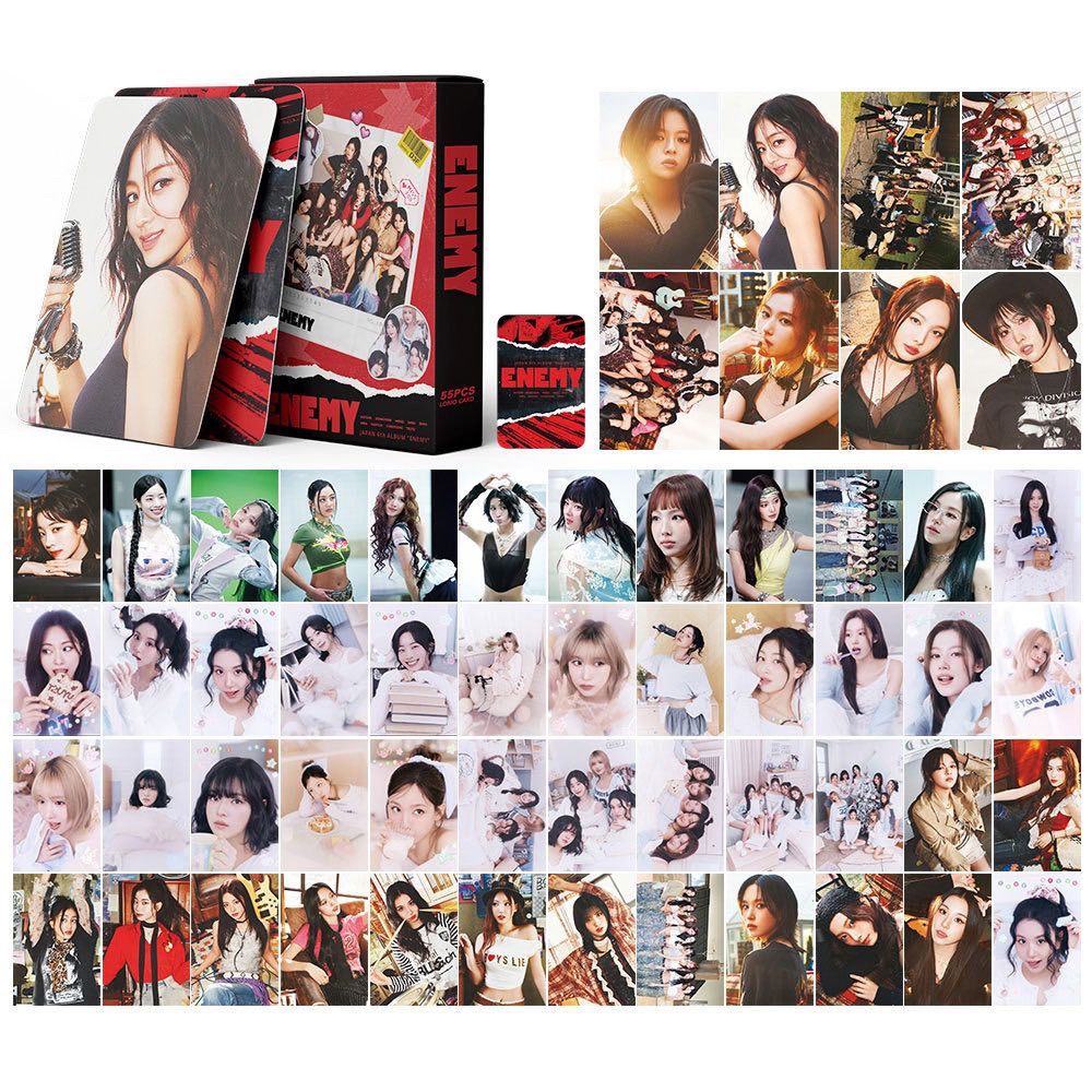[PRE-ORDER] TWICE 'ENEMY' lomocards (55pcs)