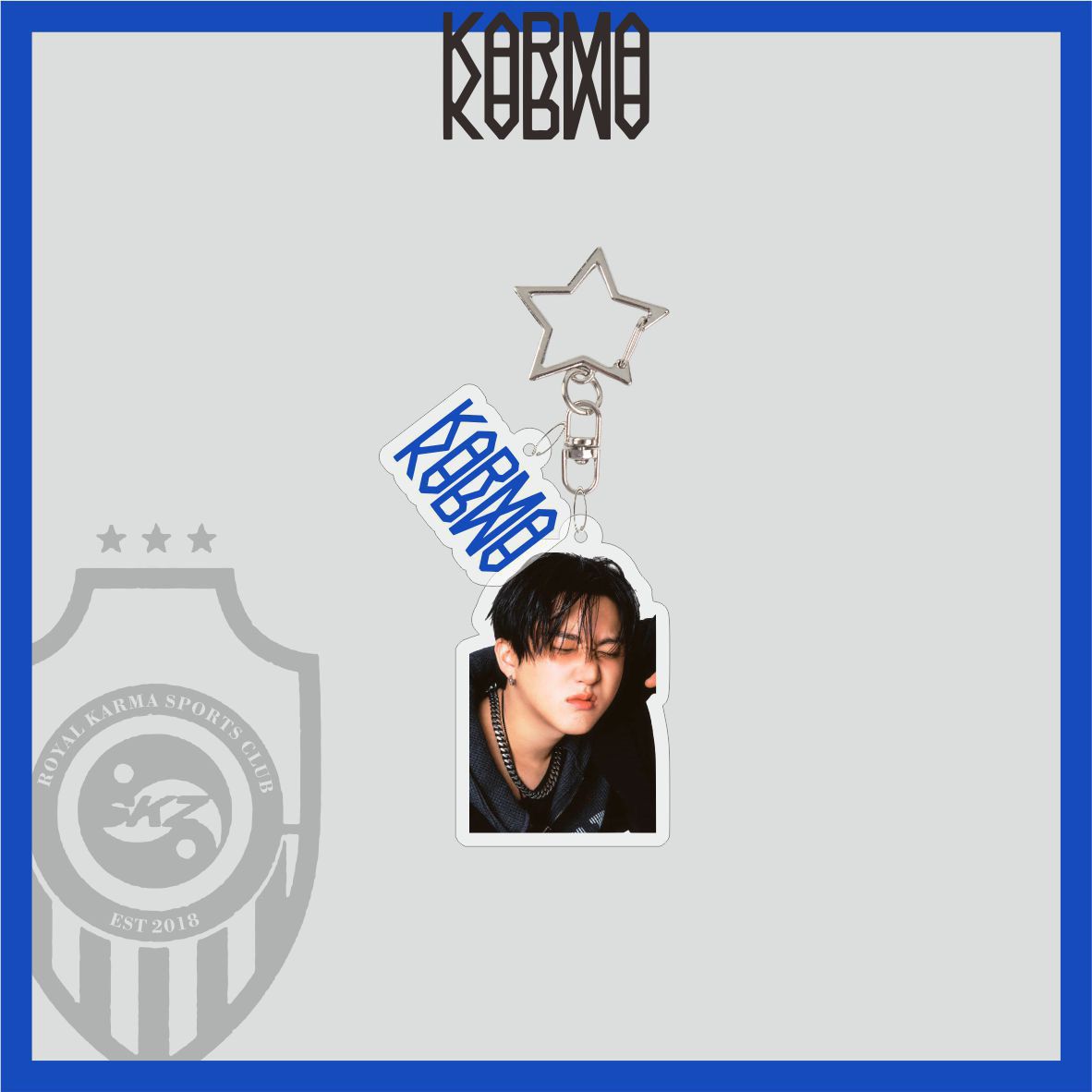 [PRE-ORDER] STRAY KIDS 'Karma' Acrylic Photo Keyring