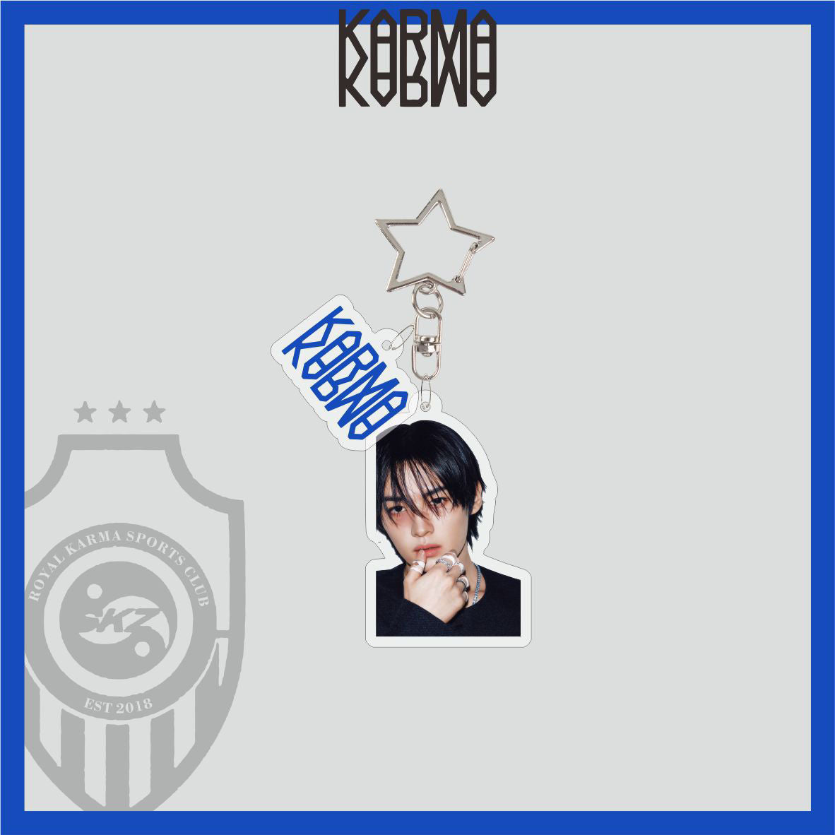 [PRE-ORDER] STRAY KIDS 'Karma' Acrylic Photo Keyring