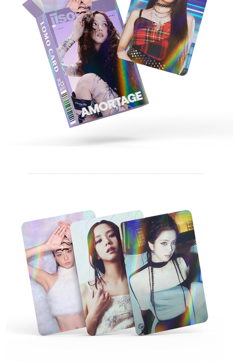 [PRE-ORDER] BLACKPINK Jisoo laser lomocards (30pcs)