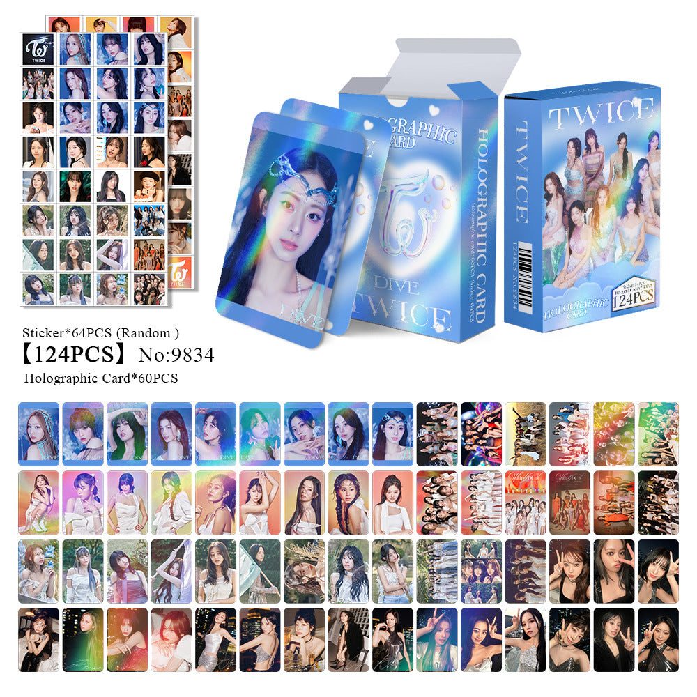 [BULK PRE-ORDER] Set of 5 ALL GIRL GROUPS Lomocard Packs (124pc)