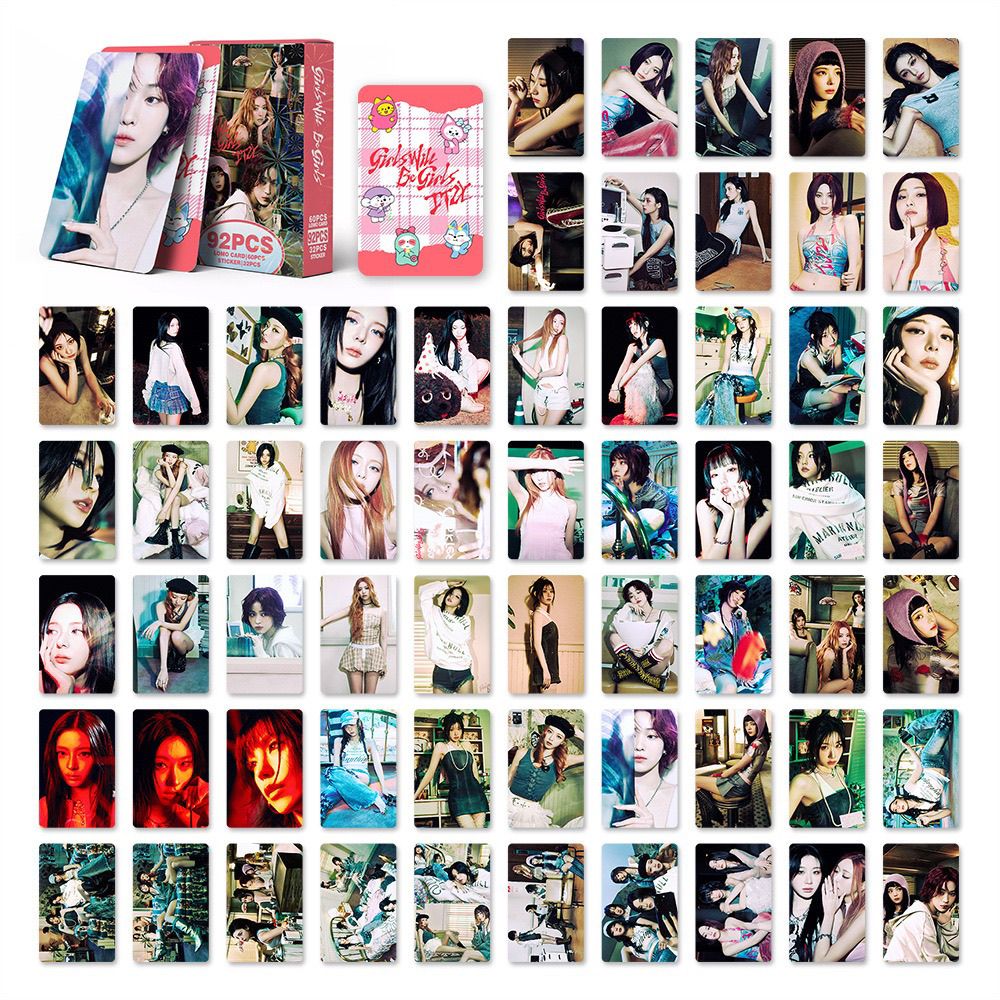 [Në Gjendje] ITZY 'Girls Will Be Girls' lomocards (92pcs)