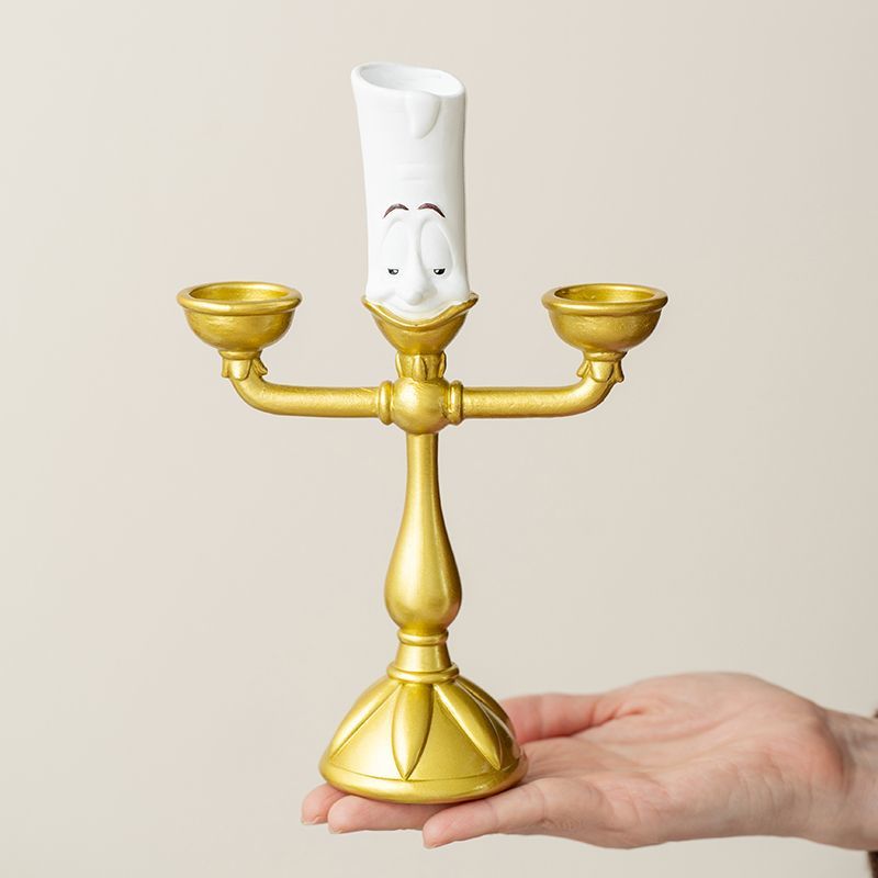 [PRE-ORDER] 'The Beauty and the Beast' Lumiere Candle – Resin Ornament