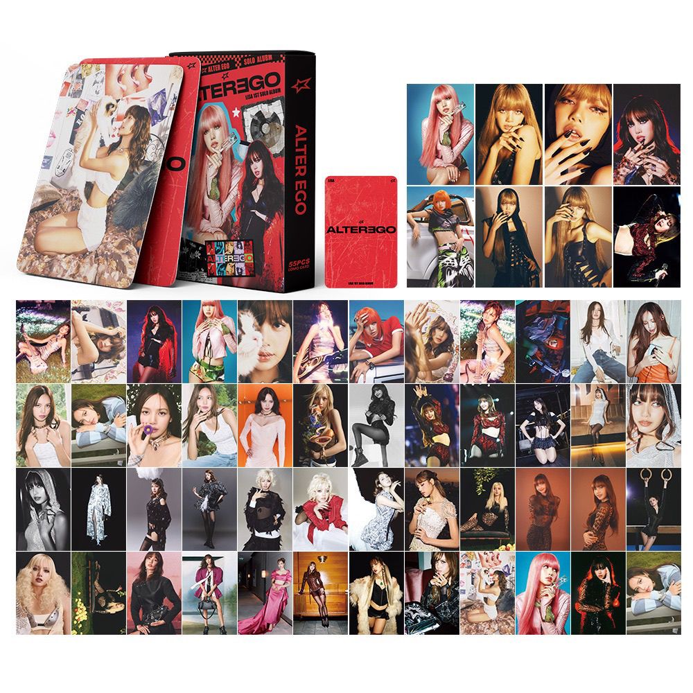 [PRE-ORDER] BLACKPINK Lisa ALTER EGO ver.2 lomocards (55pcs)