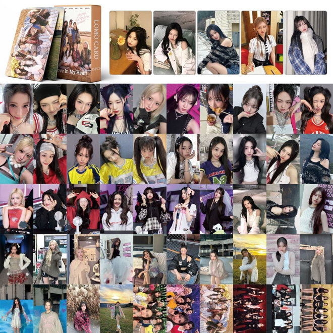 [BULK PRE-ORDER] Set of 5 ALL GIRL GROUPS Lomocard Packs (55pc)