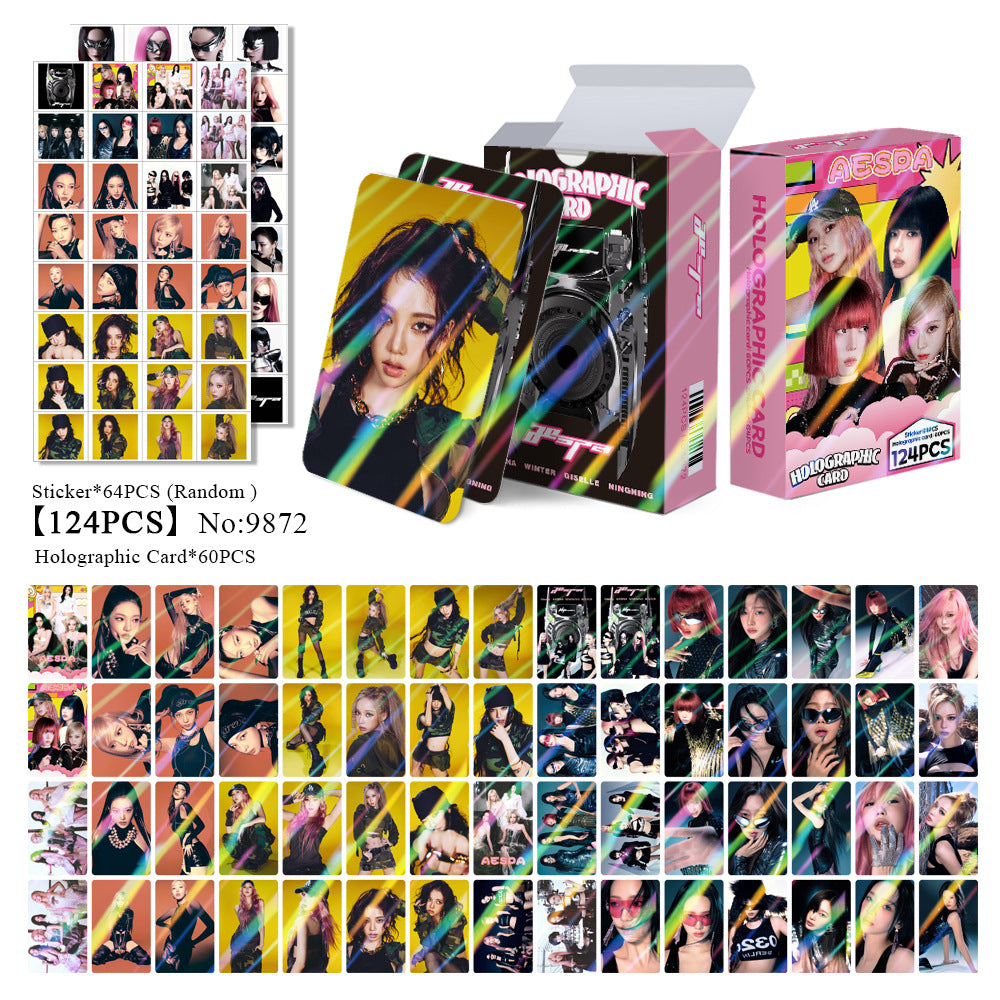 [BULK PRE-ORDER] Set of 5 ALL GIRL GROUPS Lomocard Packs (124pc)