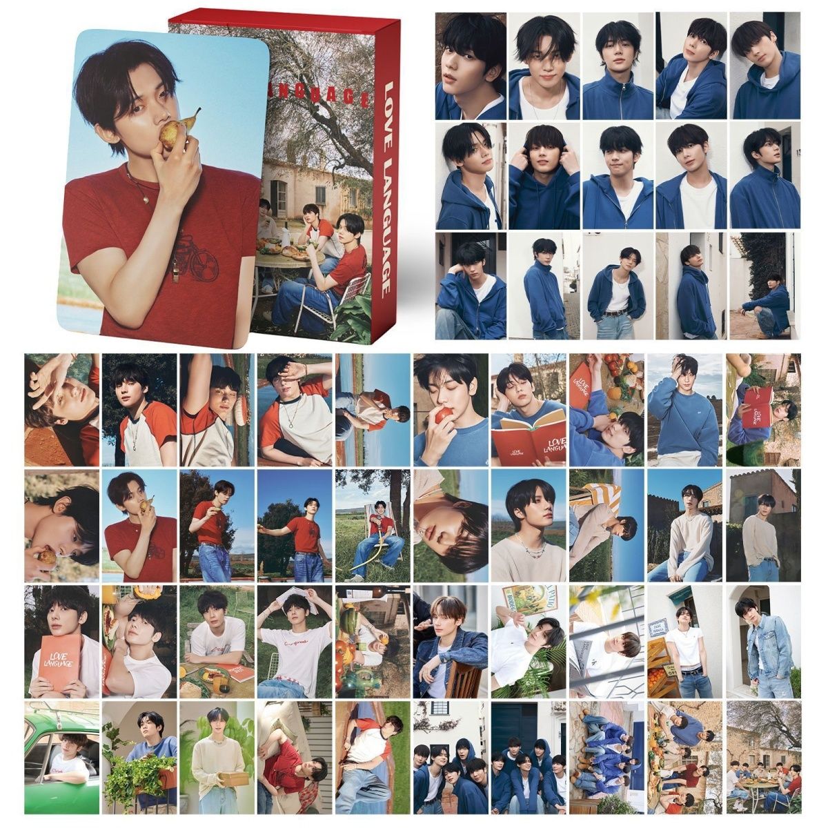 [PRE-ORDER] TXT 'Love Language' lomocards (55pcs)