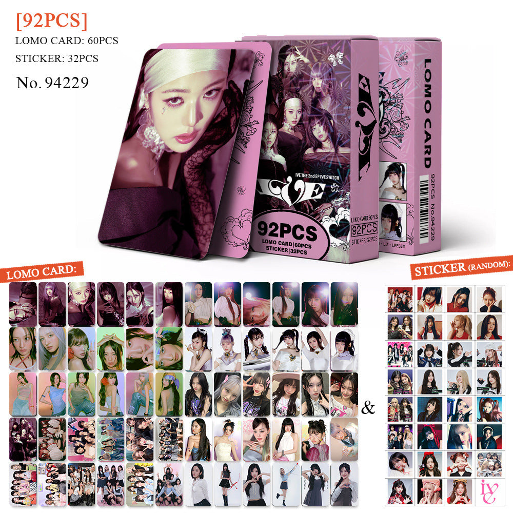 [BULK PRE-ORDER] Set of 5 ALL GIRL GROUPS Lomocard Packs (92pc)
