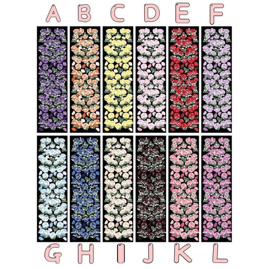 [PRE-ORDER] Korean Rose Laser Decorative Sticker Tape
