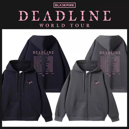 [PRE-ORDER] BLACKPINK 'Deadline' 2025 World Tour Hoodies