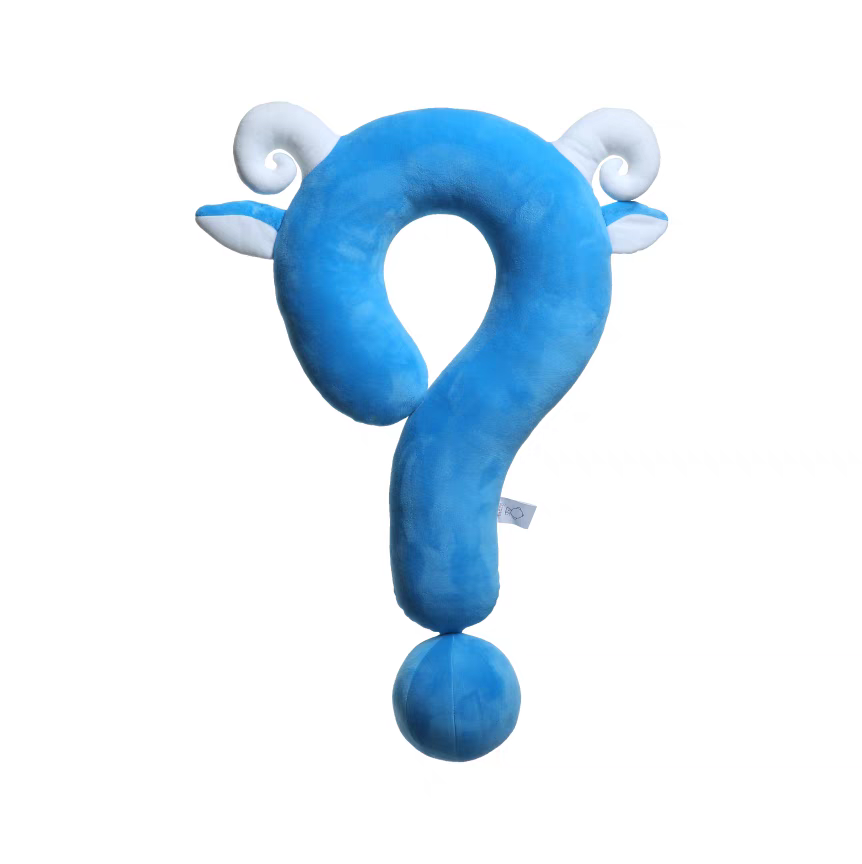 [PRE-ORDER] Question Mark Neck Pillow