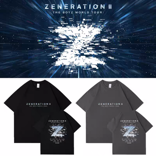 [PRE-ORDER] The Boyz 'Zeneration' World Tour T-shirts