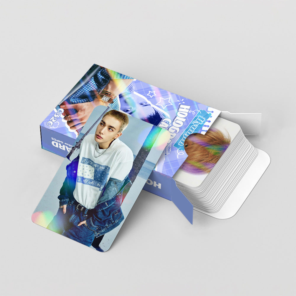 [PRE-ORDER] STRAY KIDS HYUNJIN holographic lomocards (124pcs)