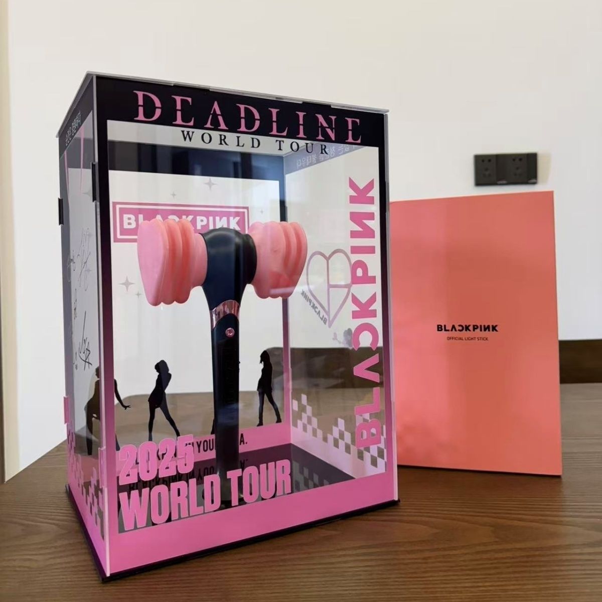 [PRE-ORDER] BLACKPINK Lightstick Display Cabinet 2025 (Acrylic Box Only)