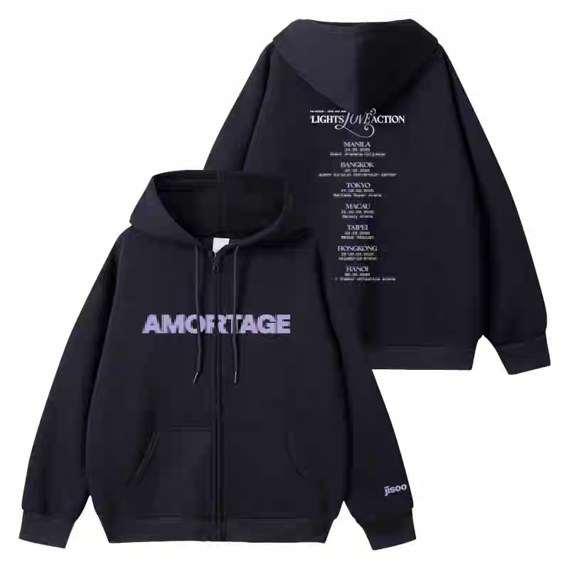 [PRE-ORDER] BLACKPINK Jisoo 'AMORTAGE' Hoodies
