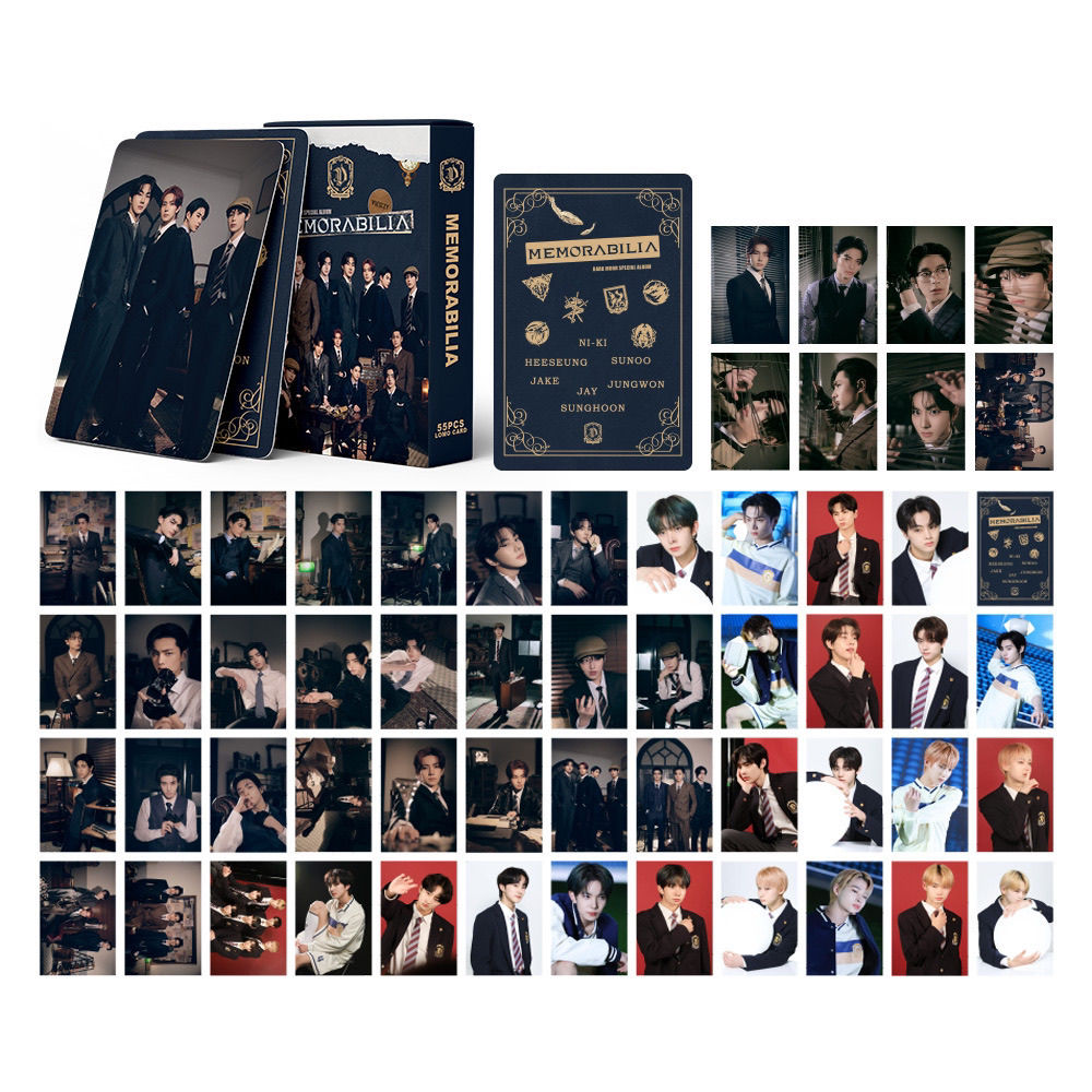 [BULK PRE-ORDER] Set of 5 ALL BOY GROUPS Lomocard Packs (55pc)