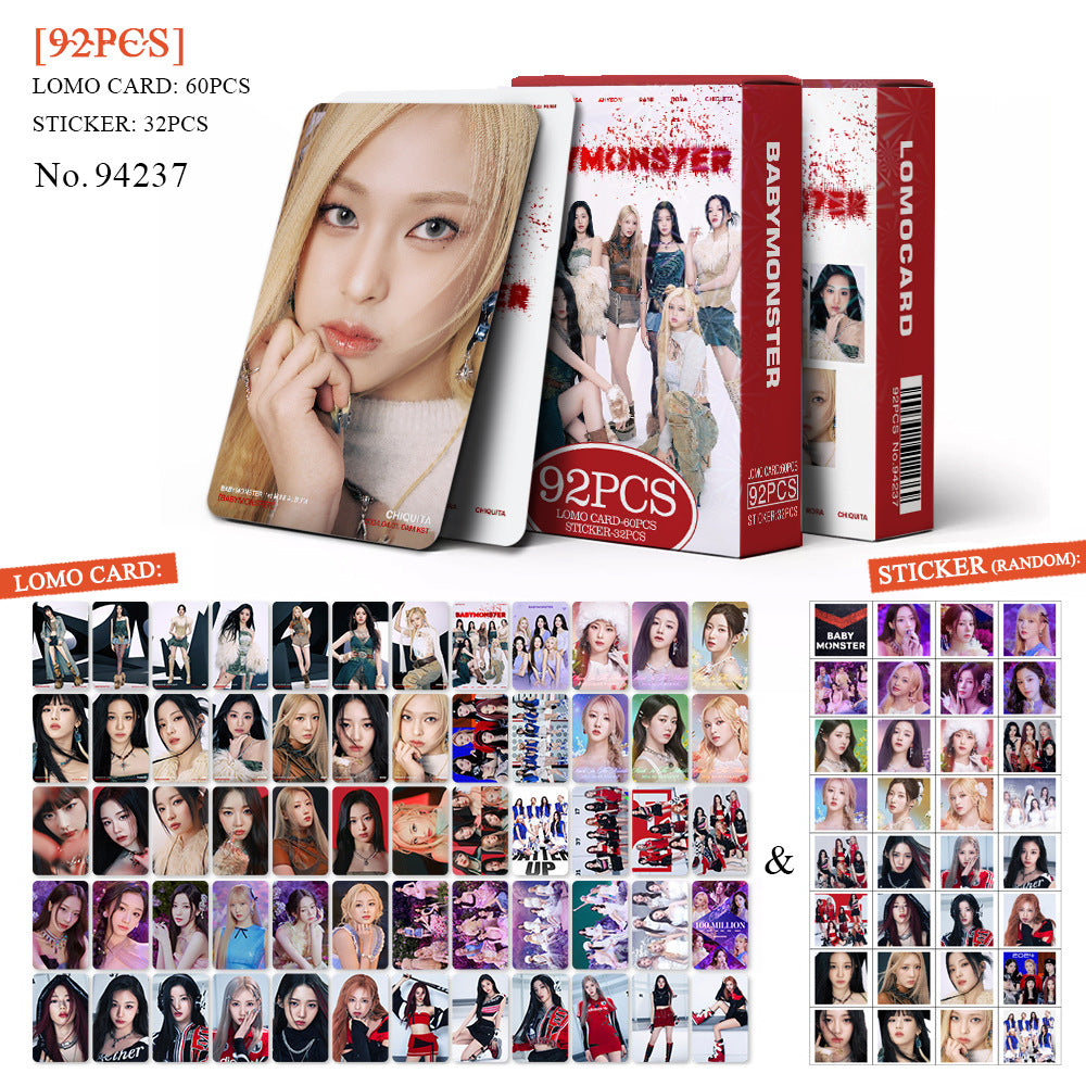 [BULK PRE-ORDER] Set of 5 ALL GIRL GROUPS Lomocard Packs (92pc)