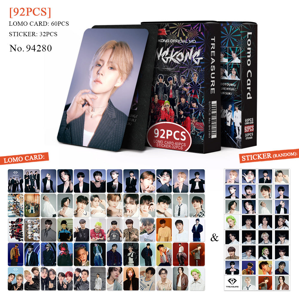 [BULK PRE-ORDER] Set of 5 From ALL BOY GROUPS Lomocard Packs (92pc)