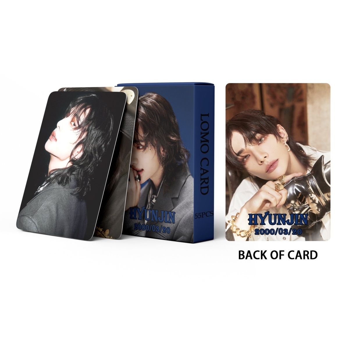 [PRE-ORDER] Stray Kids Hyunjin HOP lomocards (55pcs)