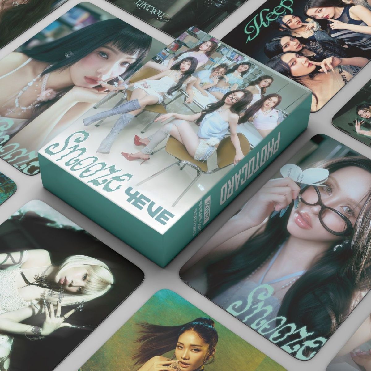 [PRE-ORDER] 4EVE 'GLOW' lomocards (127pcs)