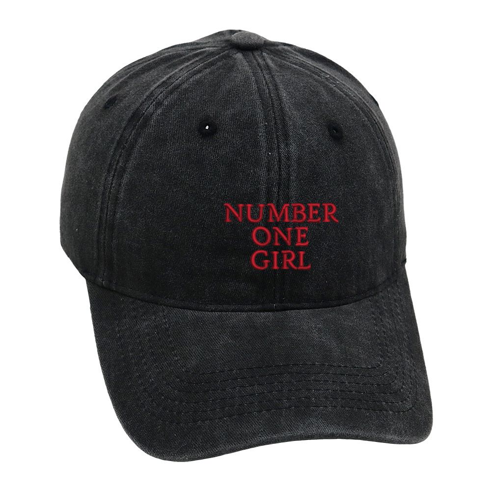 [PRE-ORDER] BLACKPINK ROSE Embroidered ‘Number One Girl’ Hat