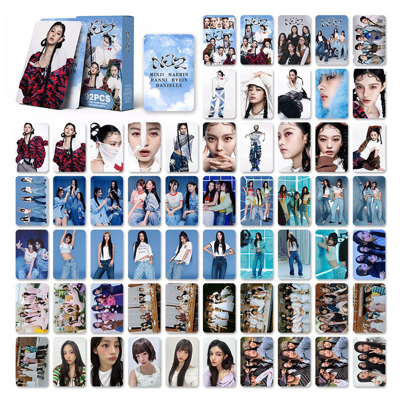 [PRE-ORDER] New Jeans lomocards (92pcs)