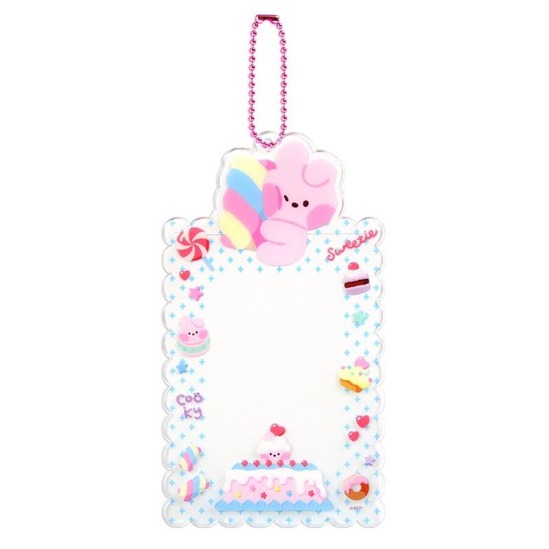 [PRE-ORDER] BTS BT21 Characters Acrylic PC Holder Keychain