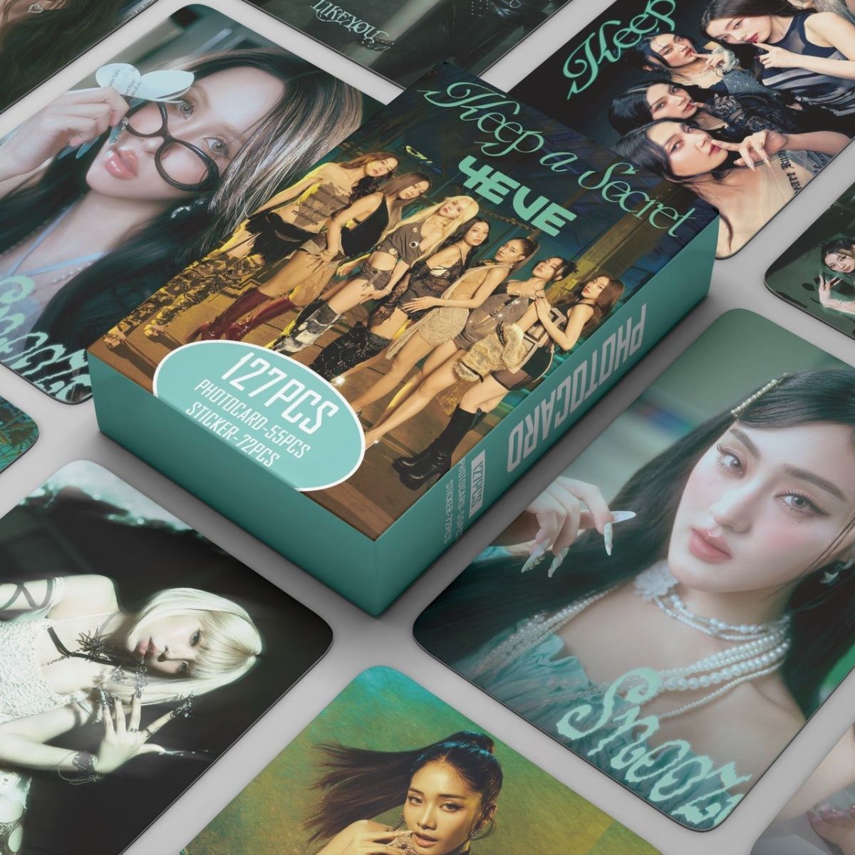 [PRE-ORDER] 4EVE 'GLOW' lomocards (127pcs)
