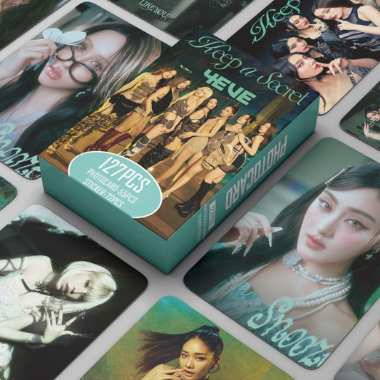 [PRE-ORDER] 4EVE 'GLOW' lomocards (127pcs)