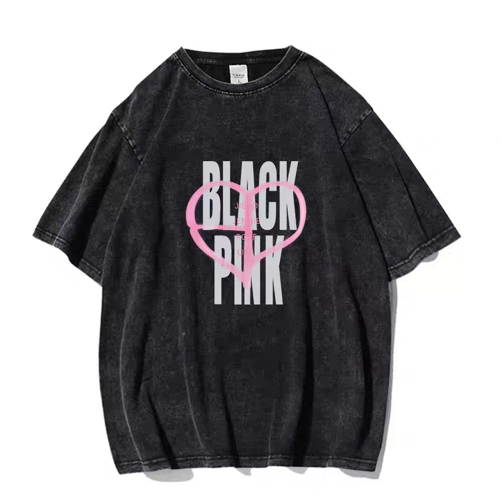[PRE-ORDER] BLACKPINK 2025 'Deadline' Tour Washed T-shirts