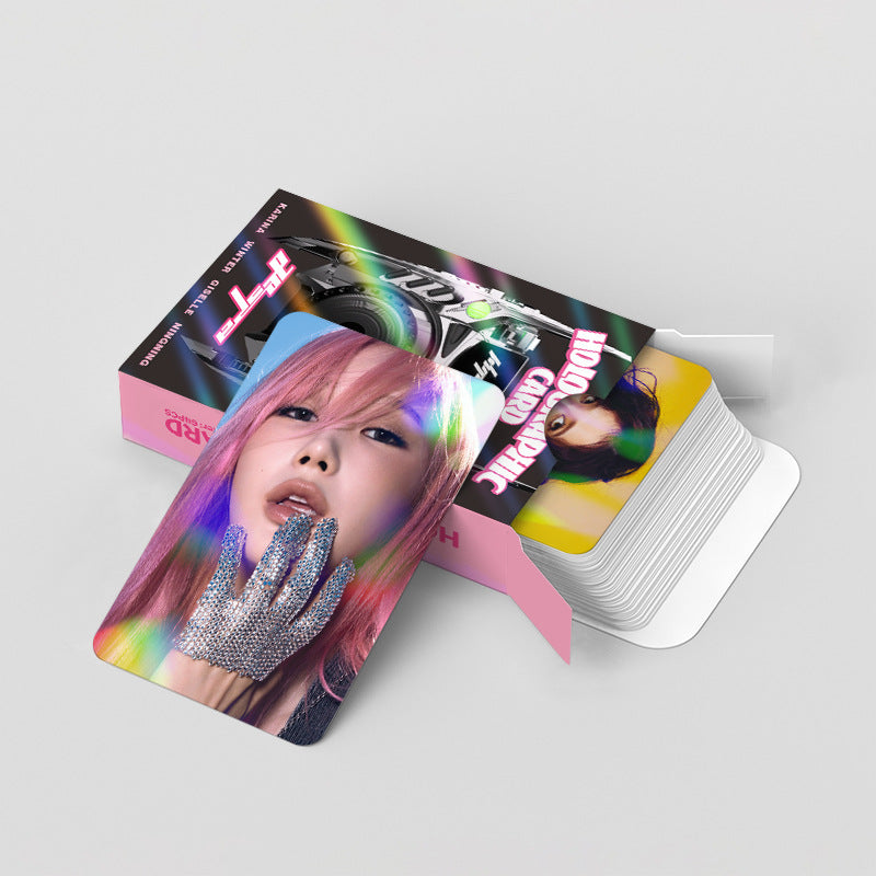 [PRE-ORDER] AESPA holographic lomocards (124pcs)