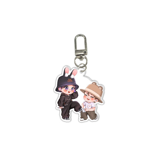[Në Gjendje] BTS Taehyung & Jungkook Fun Acrylic Keyring