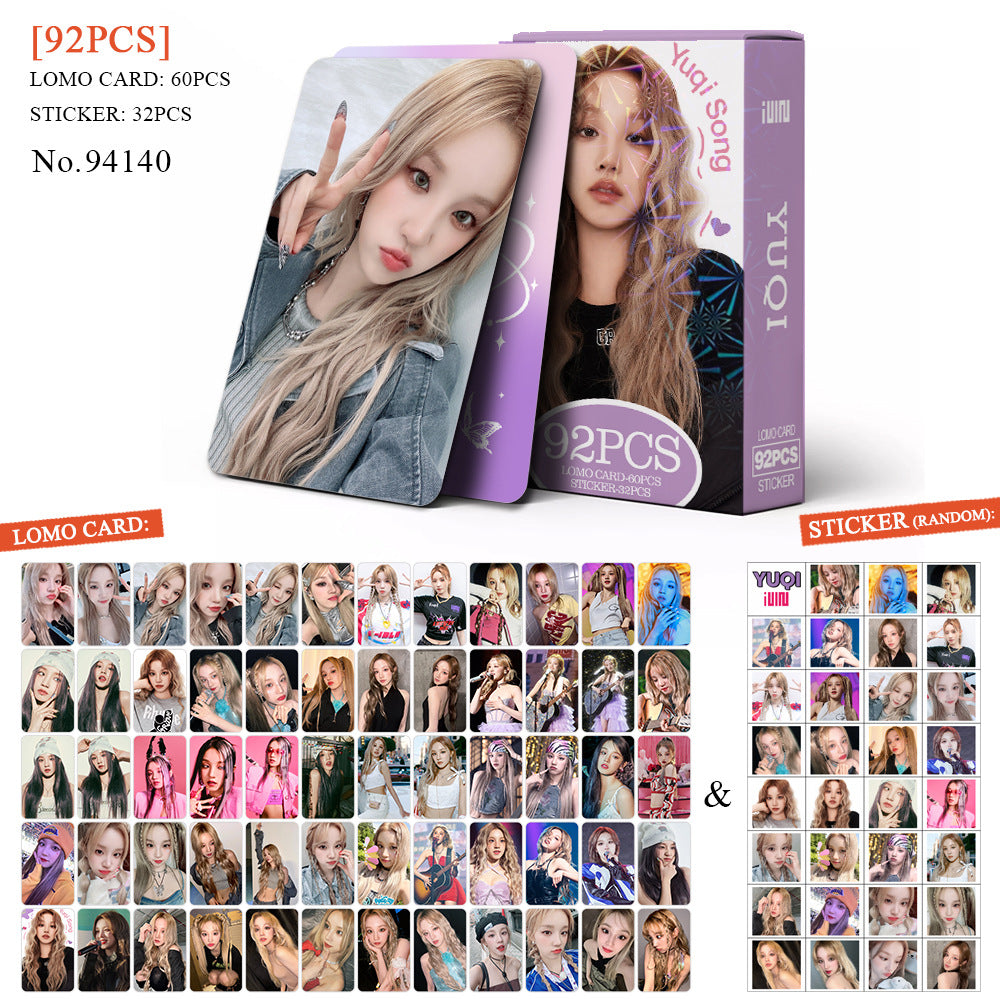 [BULK PRE-ORDER] Set of 5 ALL GIRL GROUPS Lomocard Packs (92pc)