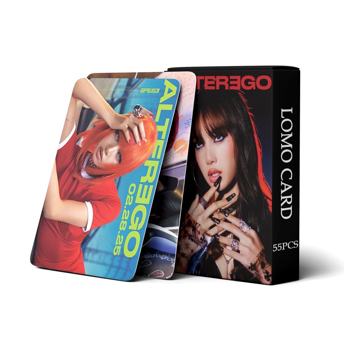 [PRE-ORDER] BLACKPINK Lisa ALTER EGO ver.1 lomocards (55pcs)