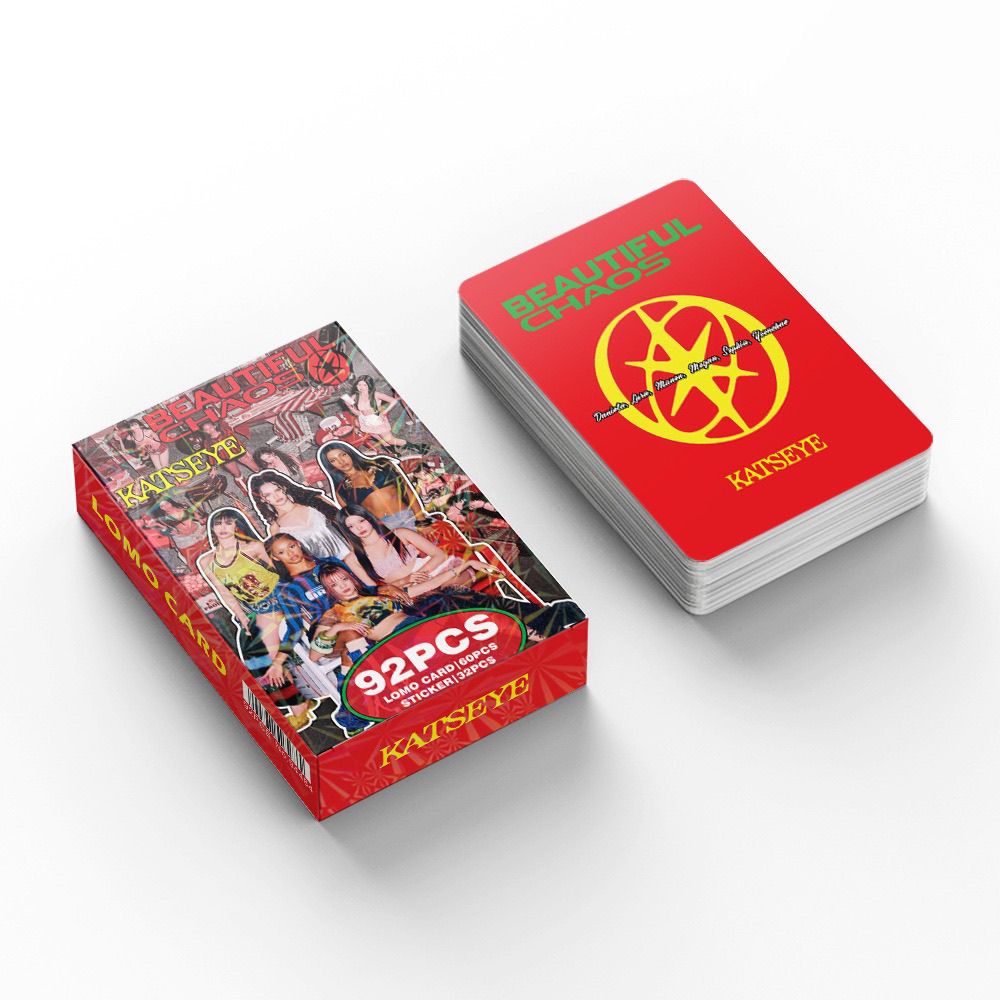 [Në Gjendje] KATSEYE 'Beautiful Chaos' lomocards (92pcs)