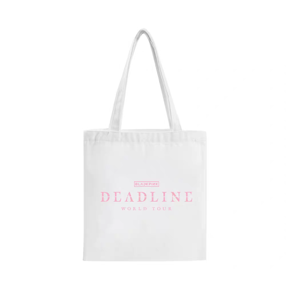 [PRE-ORDER] BLACKPINK 2025 'DEADLINE' Tour Tote Bags