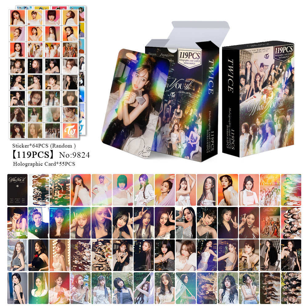 [BULK PRE-ORDER] Set of 5 ALL GIRL GROUPS Lomocard Packs (124pc)