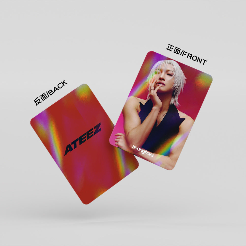 [PRE-ORDER] ATEEZ holographic lomocards (30pcs)