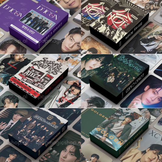 [BULK PRE-ORDER] Set of 5 ALL BOY GROUPS Lomocard Packs (55pc)