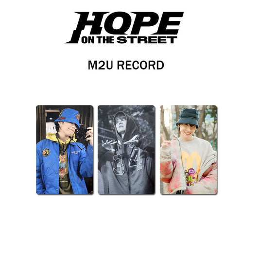 [Në Gjendje] BTS J-HOPE Jack On The Street (pack of 3 ) unofficial photocards