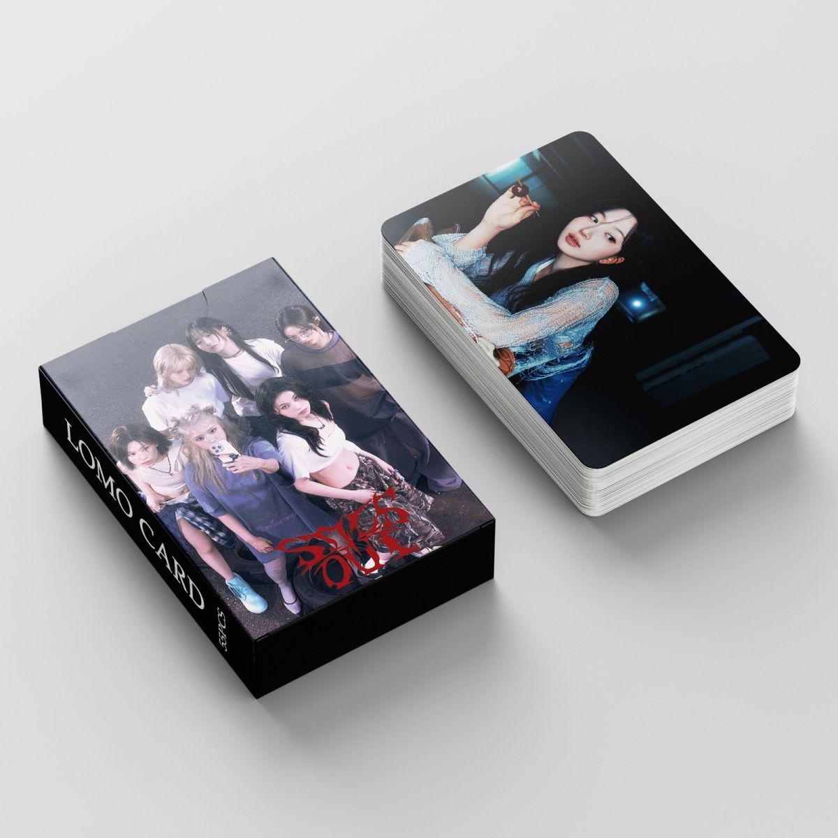 [PRE-ORDER] NMIXX 'Fe3O4: Stick Out' lomocards (55pcs)