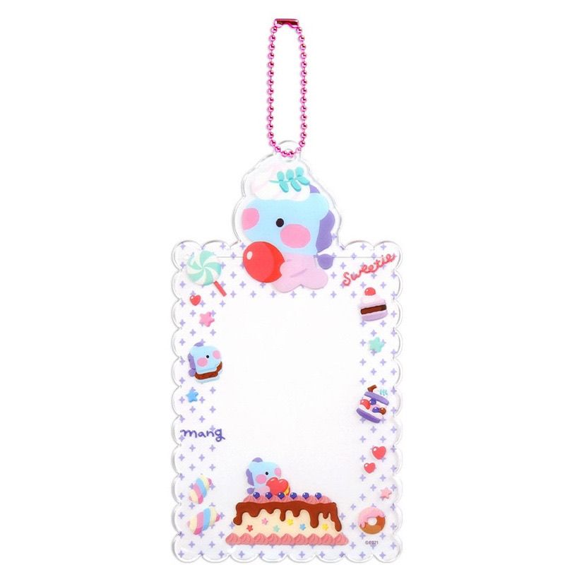 [PRE-ORDER] BTS BT21 Characters Acrylic PC Holder Keychain