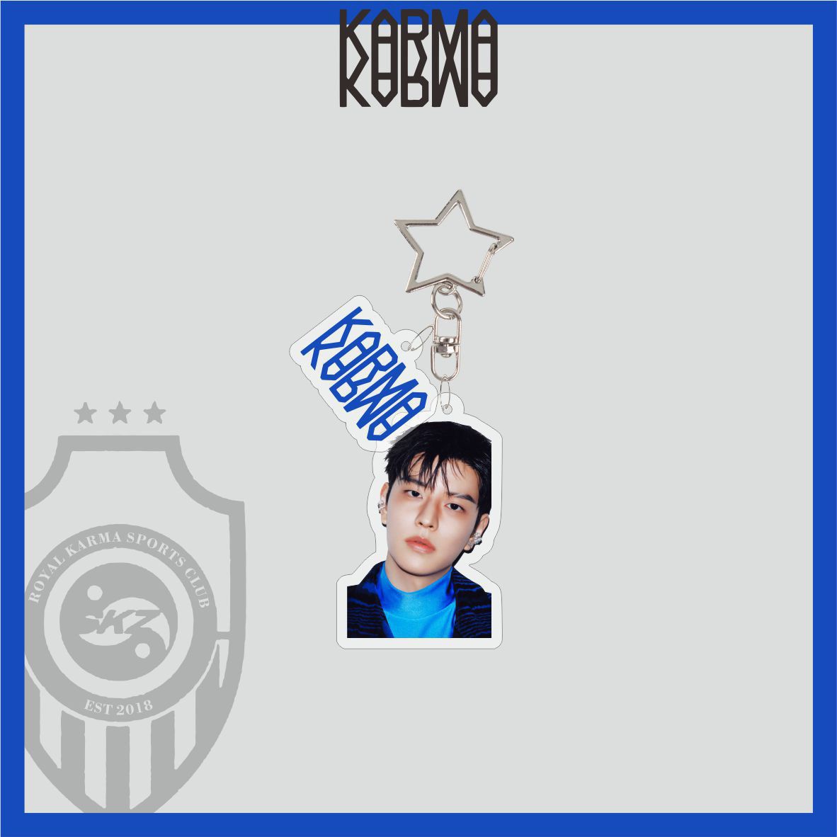 [PRE-ORDER] STRAY KIDS 'Karma' Acrylic Photo Keyring