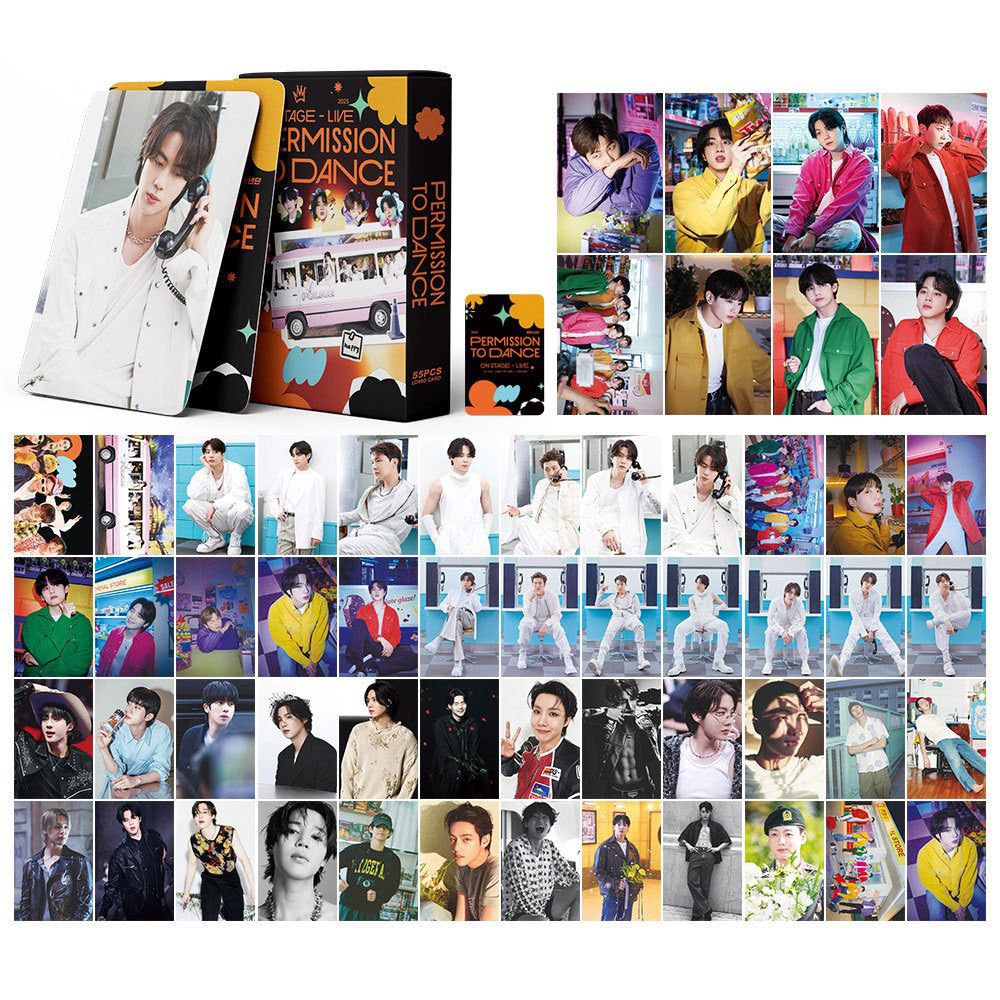 [PRE-ORDER] BTS 'Permission To Dance' lomocards (55pcs)