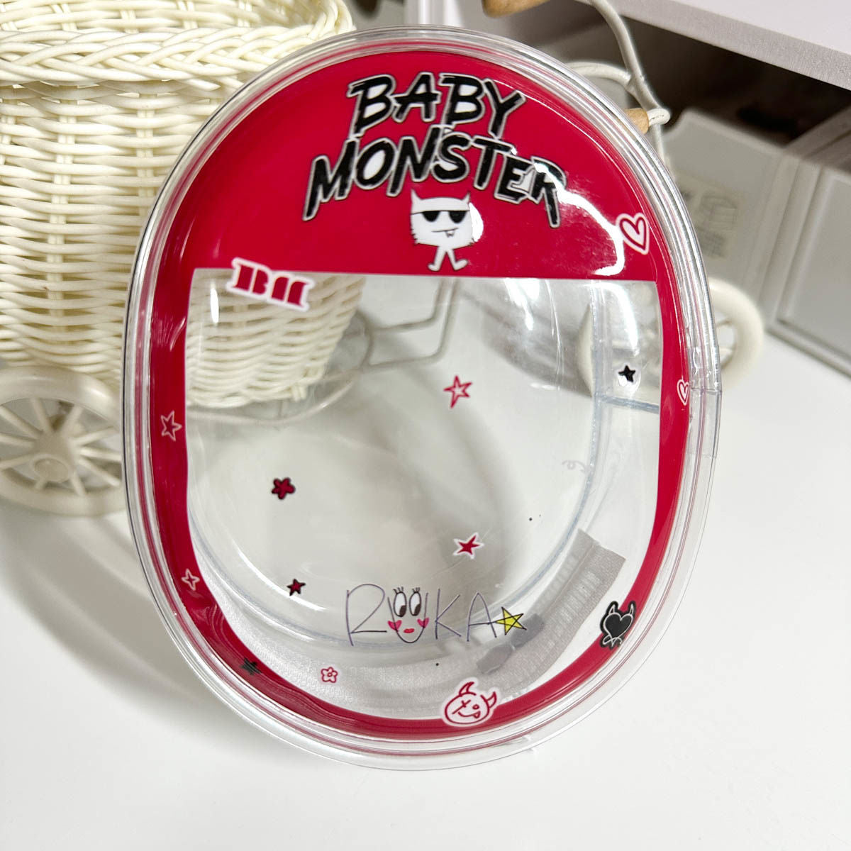 [PRE-ORDER] BABYMONSTER Clear Display PVC Bag Keychain