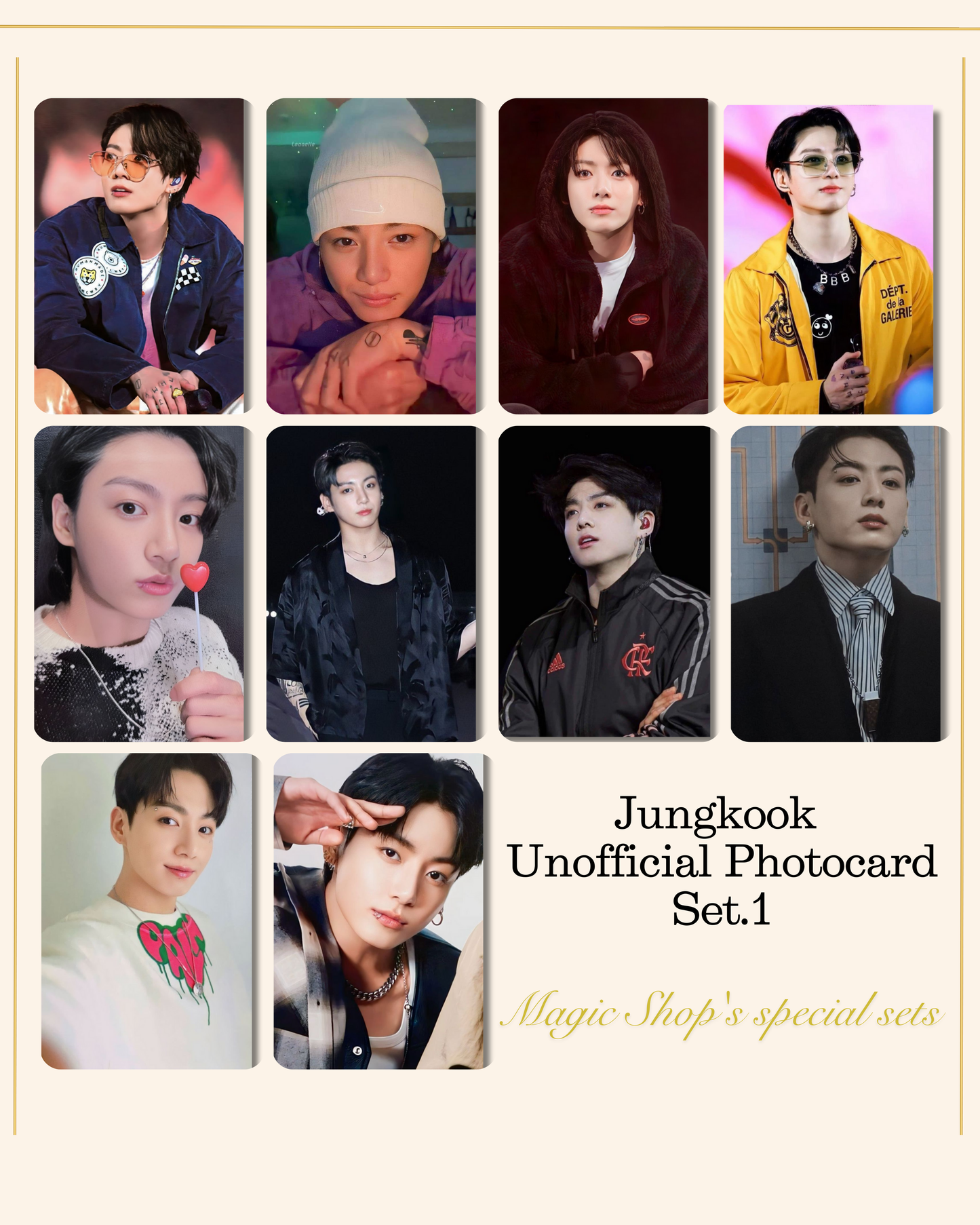 BTS Custom Made Photocards SETS