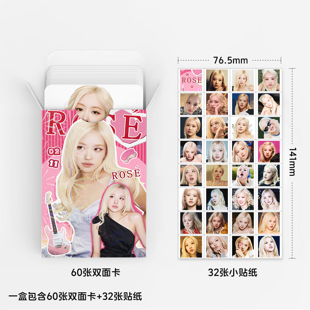 [Në Gjendje] Blackpink Rose 2026 lomocards (92pcs)